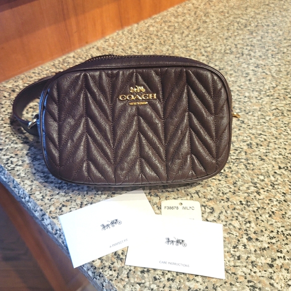 Coach Handbags - *Rare* Beautiful Coach Quilted Fanny
